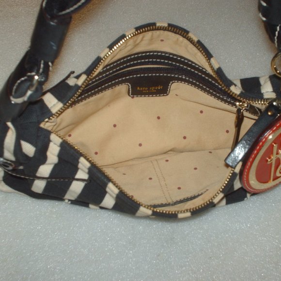 Very lovely Kate Spade New York striped purse - Picture 4 of 6